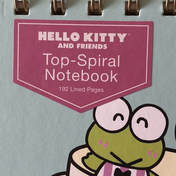 Hello Kitty and Friends In Teacups Top Spiral Notebook 192 Lined Pages New - Picture 3 of 11